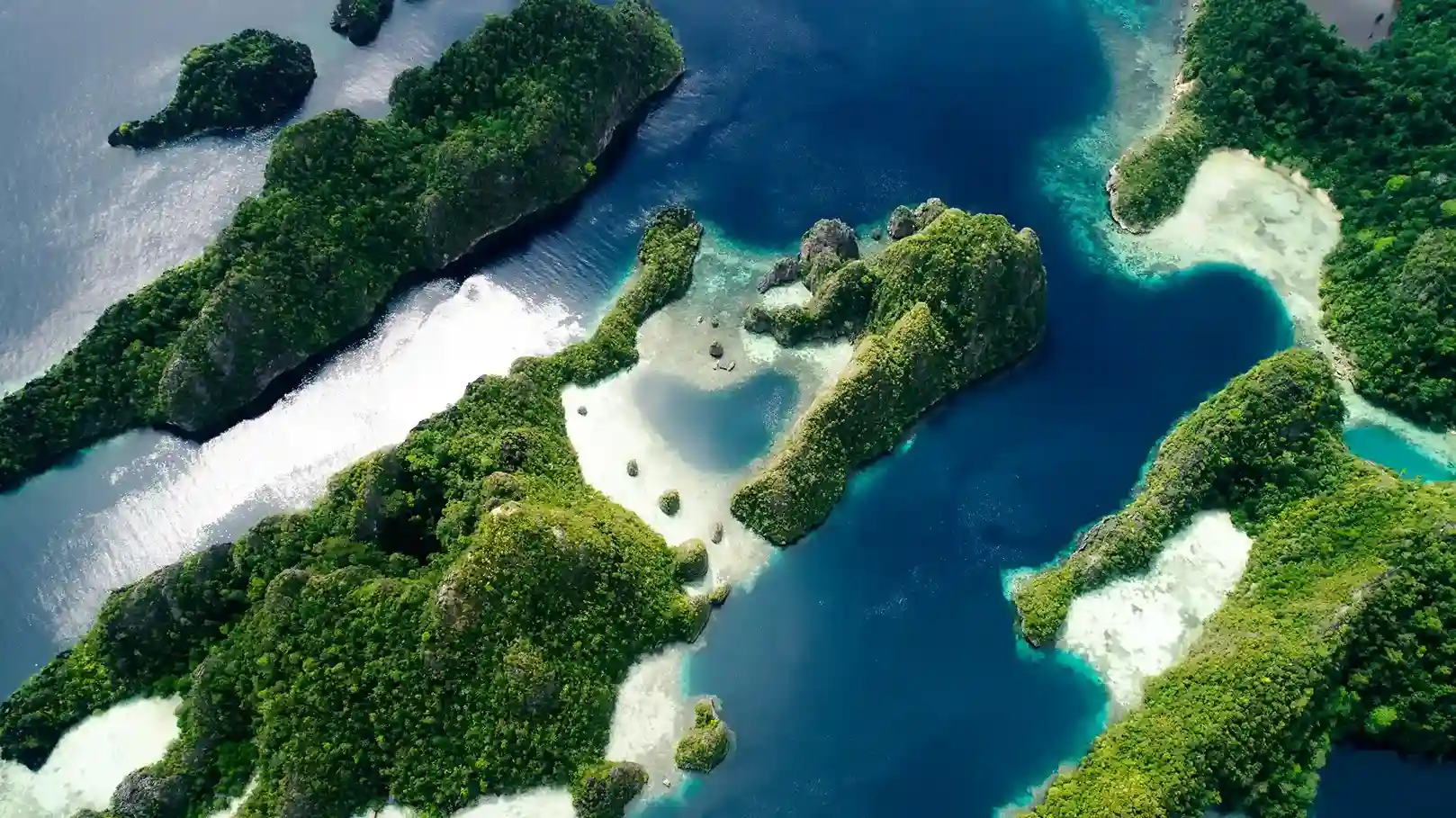Tropical islands and waters around Misool