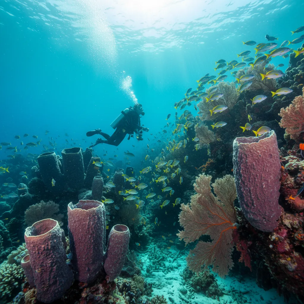Scuba diving Misool