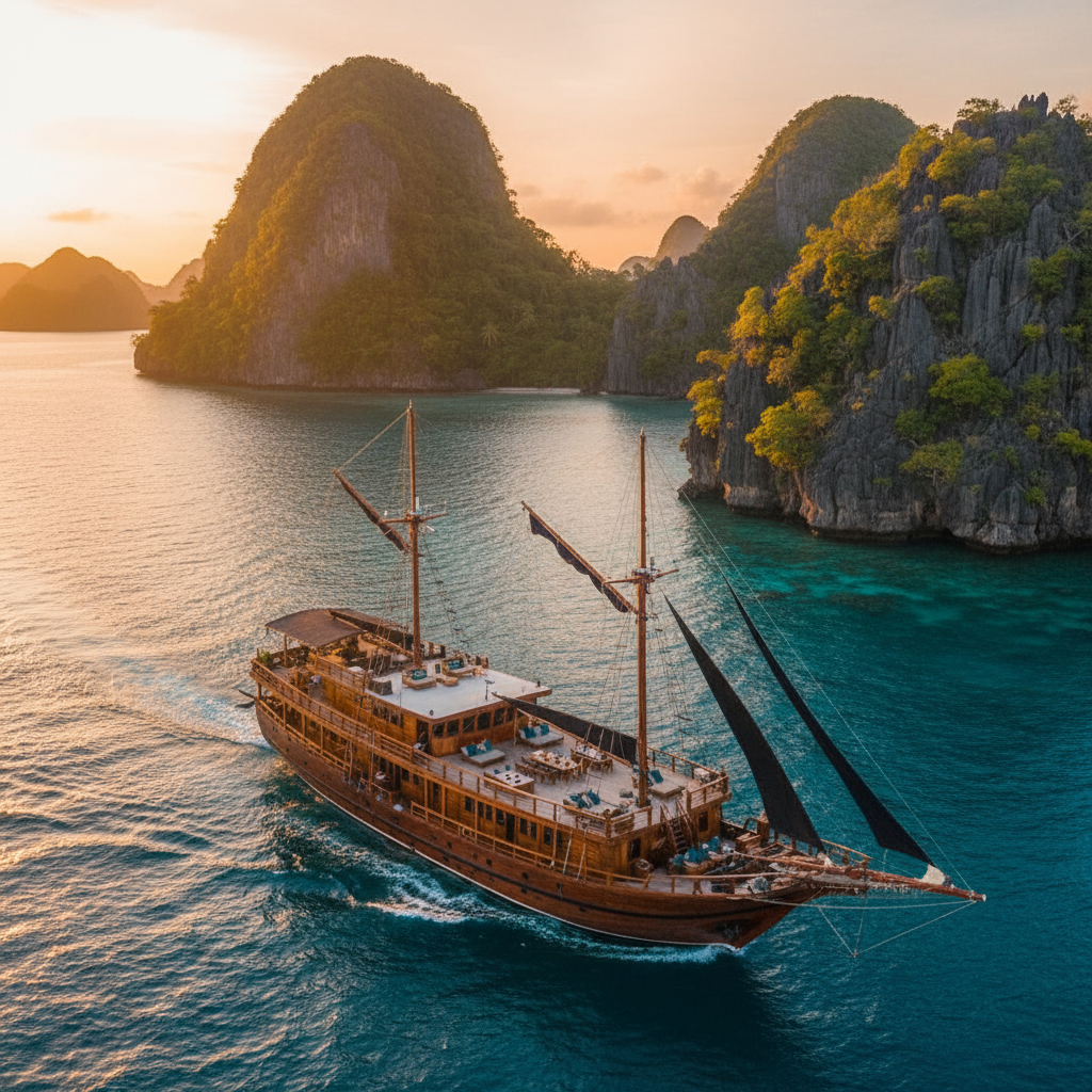 Kapal Phinisi Misool Raja Ampat