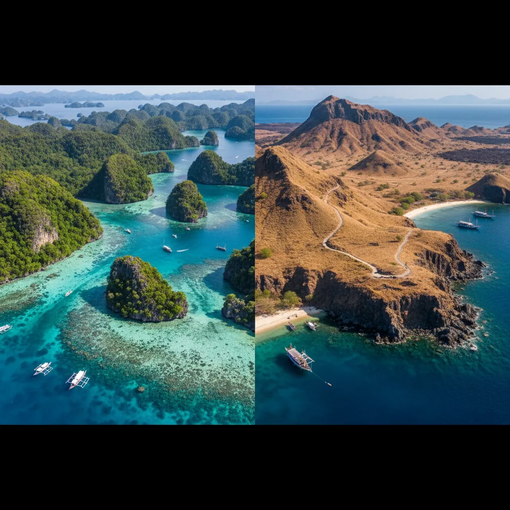 Raja Ampat vs Komodo
